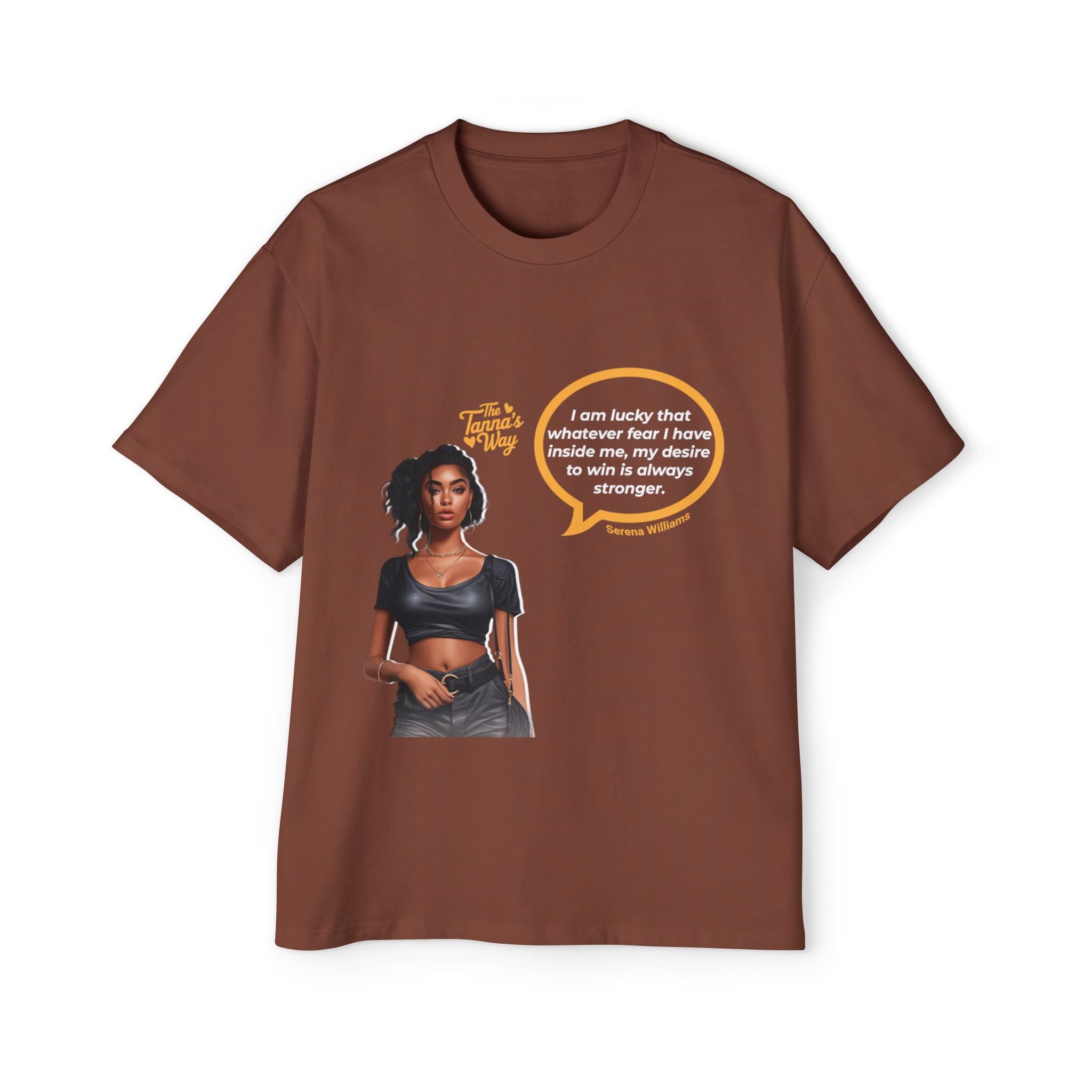 Serena Williams | Men's Heavy Oversized Tee